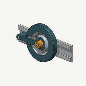Grooved Cam Reciprocating (form 2) diagram