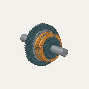 Gyrating Lever Transmission diagram