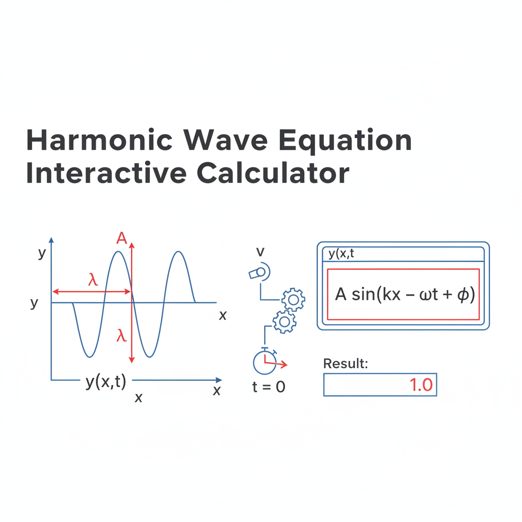 Wave Math Equations Wave Equation Calculator