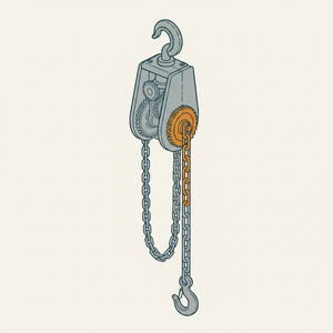 Harrington Chain Hoist diagram