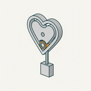 Heart-shaped Groove diagram