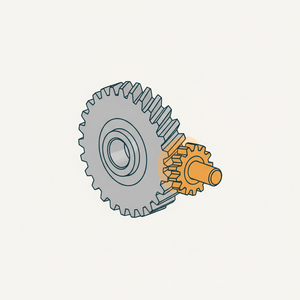 Helical Gear Higher Pair diagram