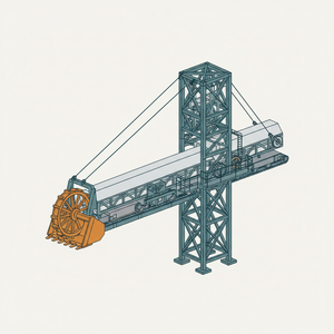 Horizontal Boom Tower diagram