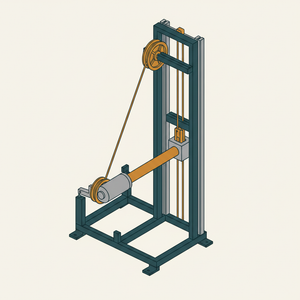 Horizontal Hydraulic Elevator Lift diagram