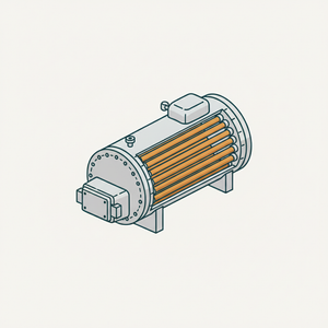 Horizontal Tubular Boiler diagram