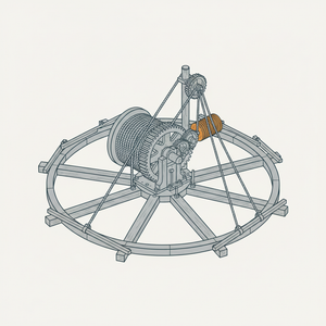 Horse-power Hoisting Drum diagram