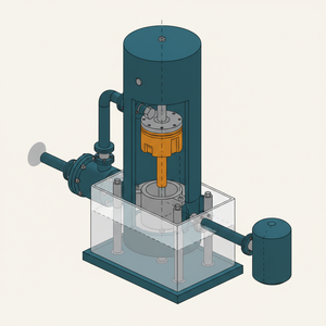 Hydraulic Air Compressor diagram