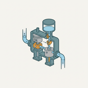 Hydraulic Irrigation Engine diagram