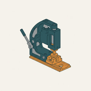 Hydraulic Rail Punch diagram