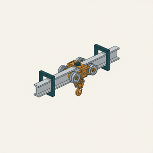 I-bar Travelling Tramway diagram