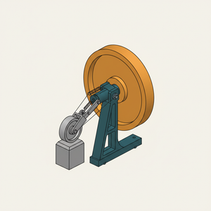 Inertia Wheel Pendulum diagram