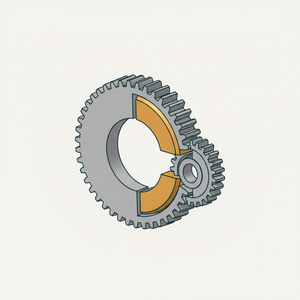 Intermittent Motion of Spur Gear diagram