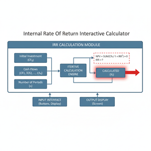 Internal Rate Of Return Interactive Calculator Technical Diagram