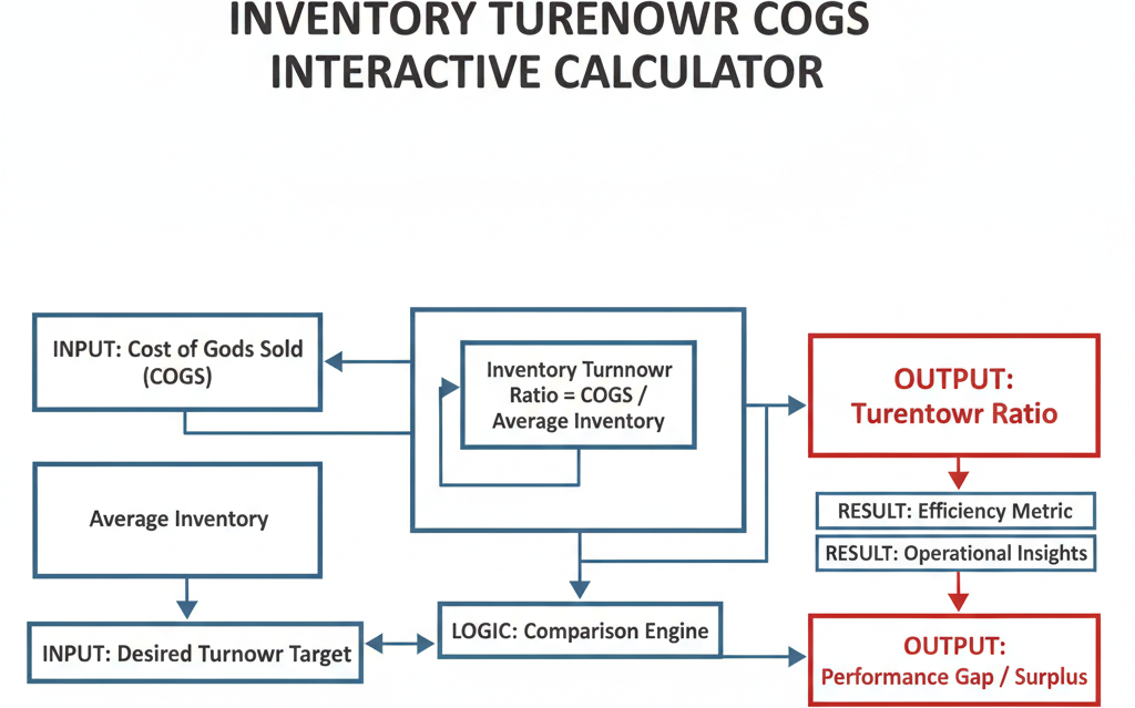 Inventory Turnover COGS Interactive Calculator | FIRGELLI