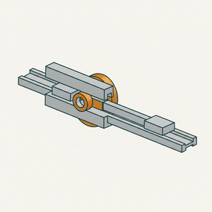 Inverted Slider-crank diagram