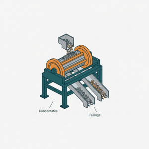 Iron Ore Separator diagram