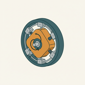 Irregular Vibrating Circular Motion diagram