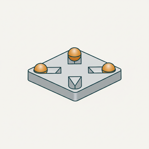 Kinematic Coupling diagram