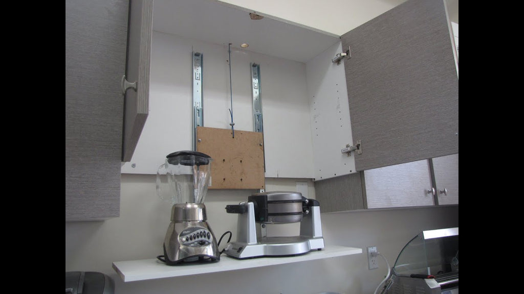 Kitchen Mixer Cabinet Lift Design Ideas