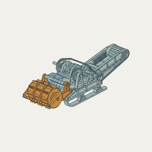 Klondike Mining Machine diagram