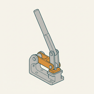 Knee-action Toggle Clamp diagram