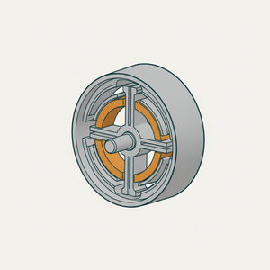 Knickerbocker Four Piston Rotary Engine diagram