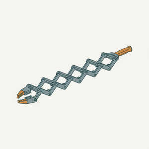Lazy-tongs diagram