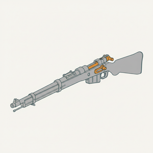 Lebel Rifle diagram