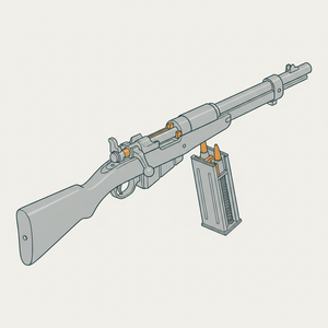 Lee-metford Magazine Rifle diagram
