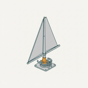 Leg-of-mutton Sail diagram