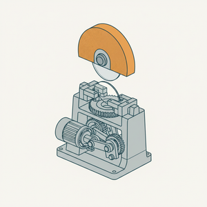 Lense-grinding Machine diagram