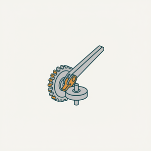 Lever and Ratchet diagram