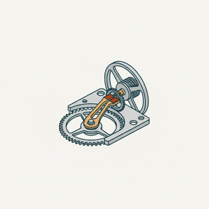 Lever Escapement diagram