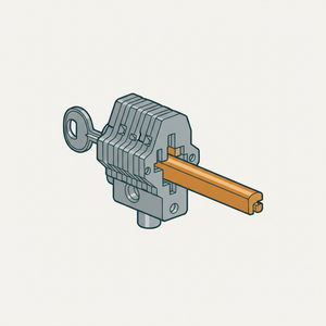 Lever Tumbler Lock diagram