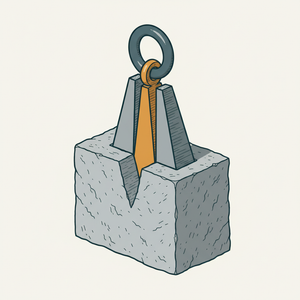Lewis (stone Lifting Wedge) diagram