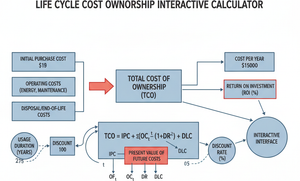 Life Cycle Cost Ownership Interactive Calculator Technical Diagram