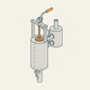 Lift and Force Pump diagram