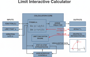 Limit Interactive Calculator Technical Diagram