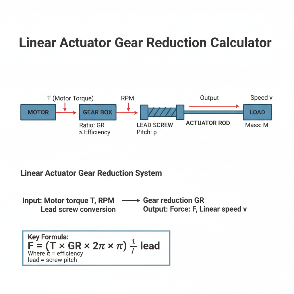 services - linear engineering Images High Quality... Free Linear Actuator Gear Reduction Calculator | FIRGELLI Engineering