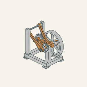 Link Vibratory Engine diagram
