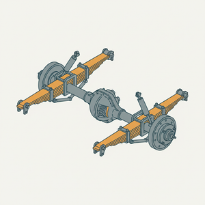 Live Axle (hotchkiss Drive) diagram