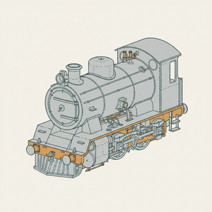 Locomotive Boiler diagram