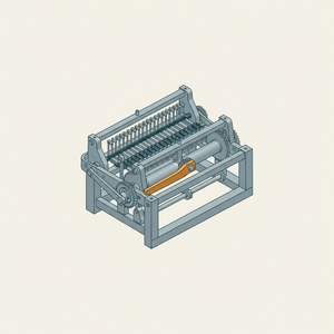 Loom Dobby Mechanism diagram