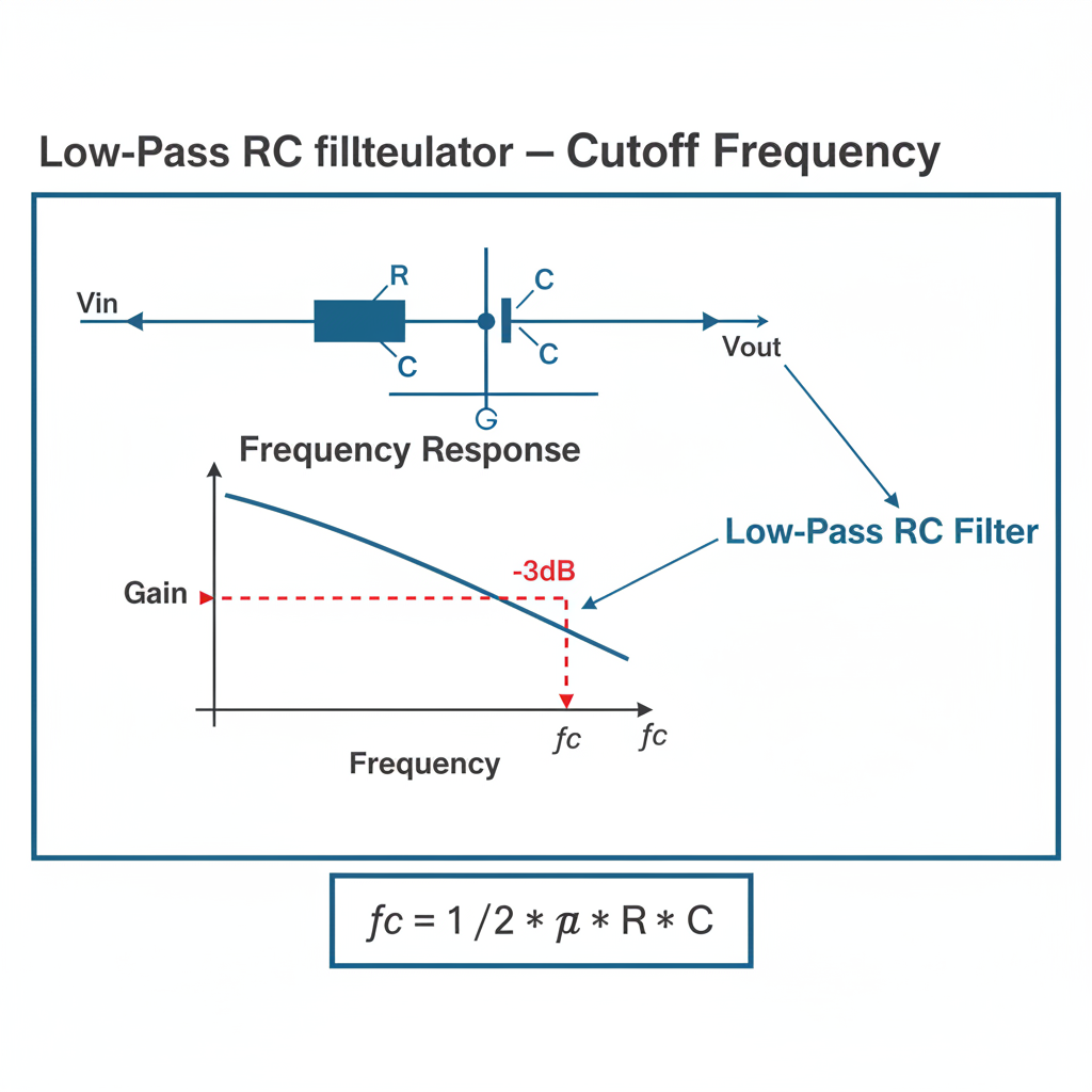 Lpf Using Rc Free Low-Pass RC Filter Calculator — Cutoff Frequency | FIRGELLI Engin