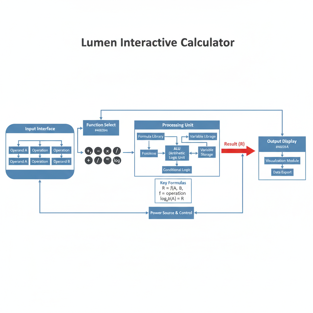 Lumen Interactive Calculator - Photometric Conversions