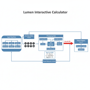 Lumen Interactive Calculator Technical Diagram