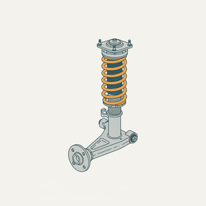 Macpherson Strut diagram