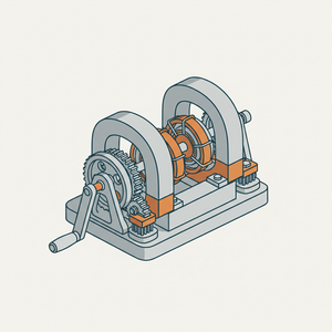 Magneto-electric Machine diagram