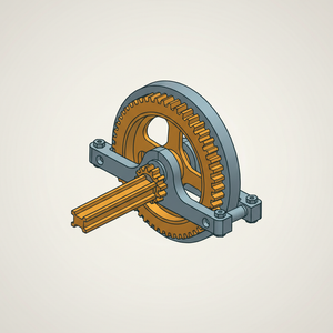 Mangle-rack (form 3) diagram