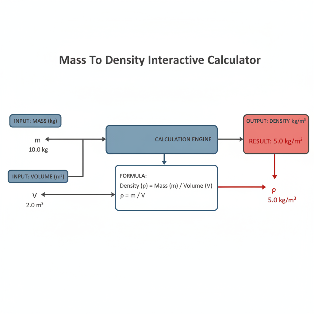 Mass to Density Interactive Calculator | FIRGELLI